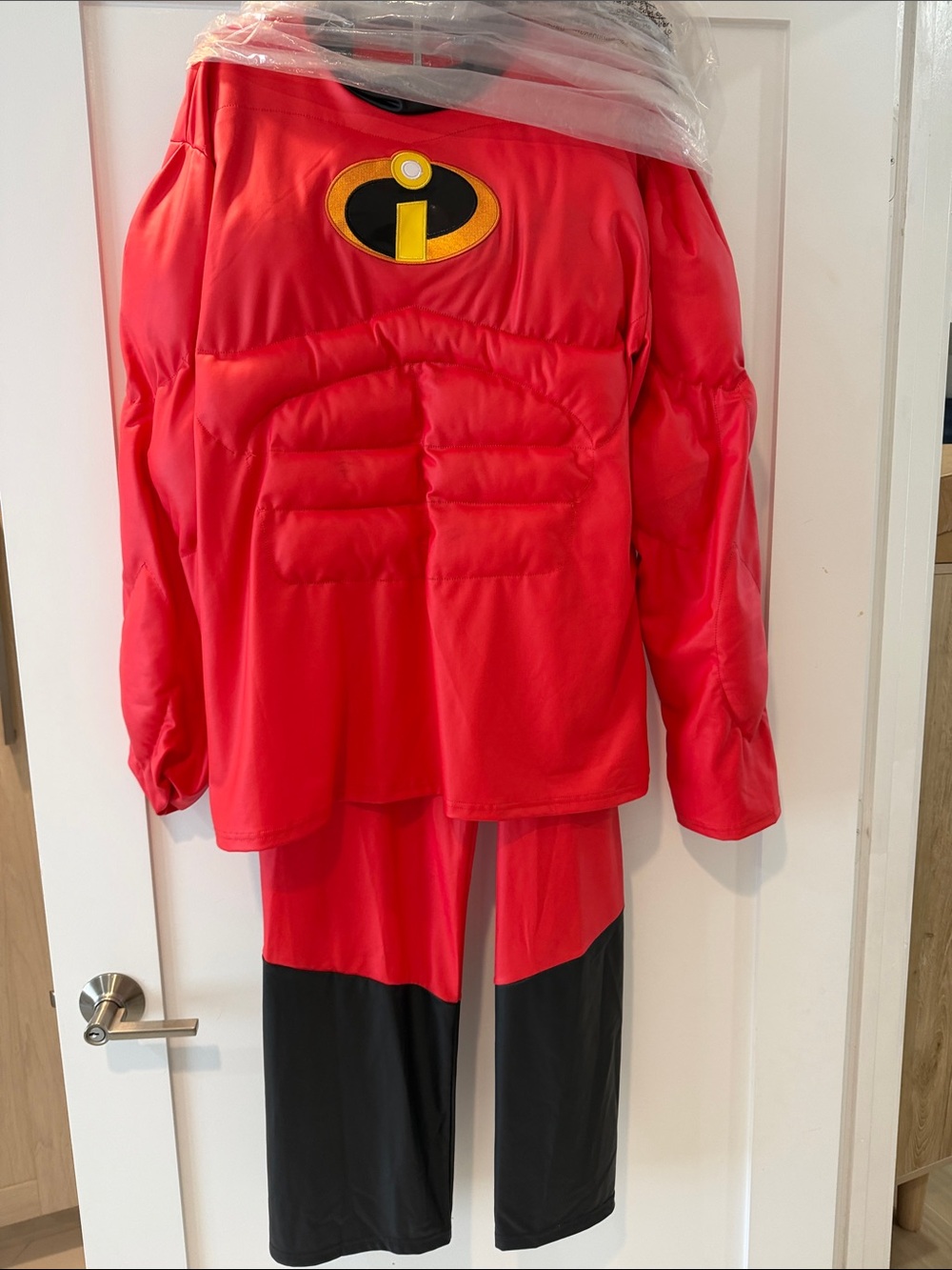 Disney Red and Black Incredibles Kids Costume Jacket and Pants